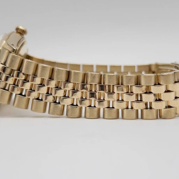 Rolex 14kt Yellow Gold Men's 34mm Dial Watch With Papers - Picture 4 of 6